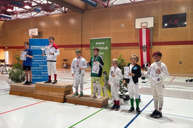 KAC-Fechter zeigen Kampfgeist bei den Jugend-ÖM