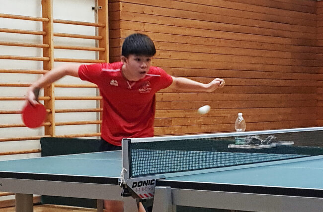 KAC Tischtennis: Nachwuchsteam dominiert im letzten Heimspiel der Hinrunde.