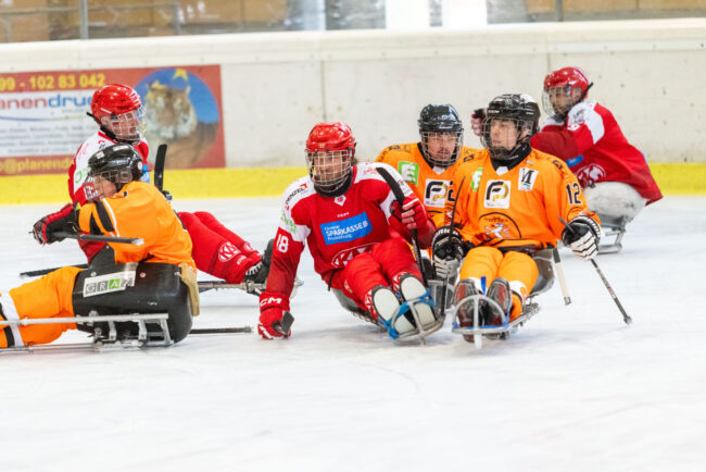 KAC Para Eishockey gegen die Graz99ers. Foto:DerHandler