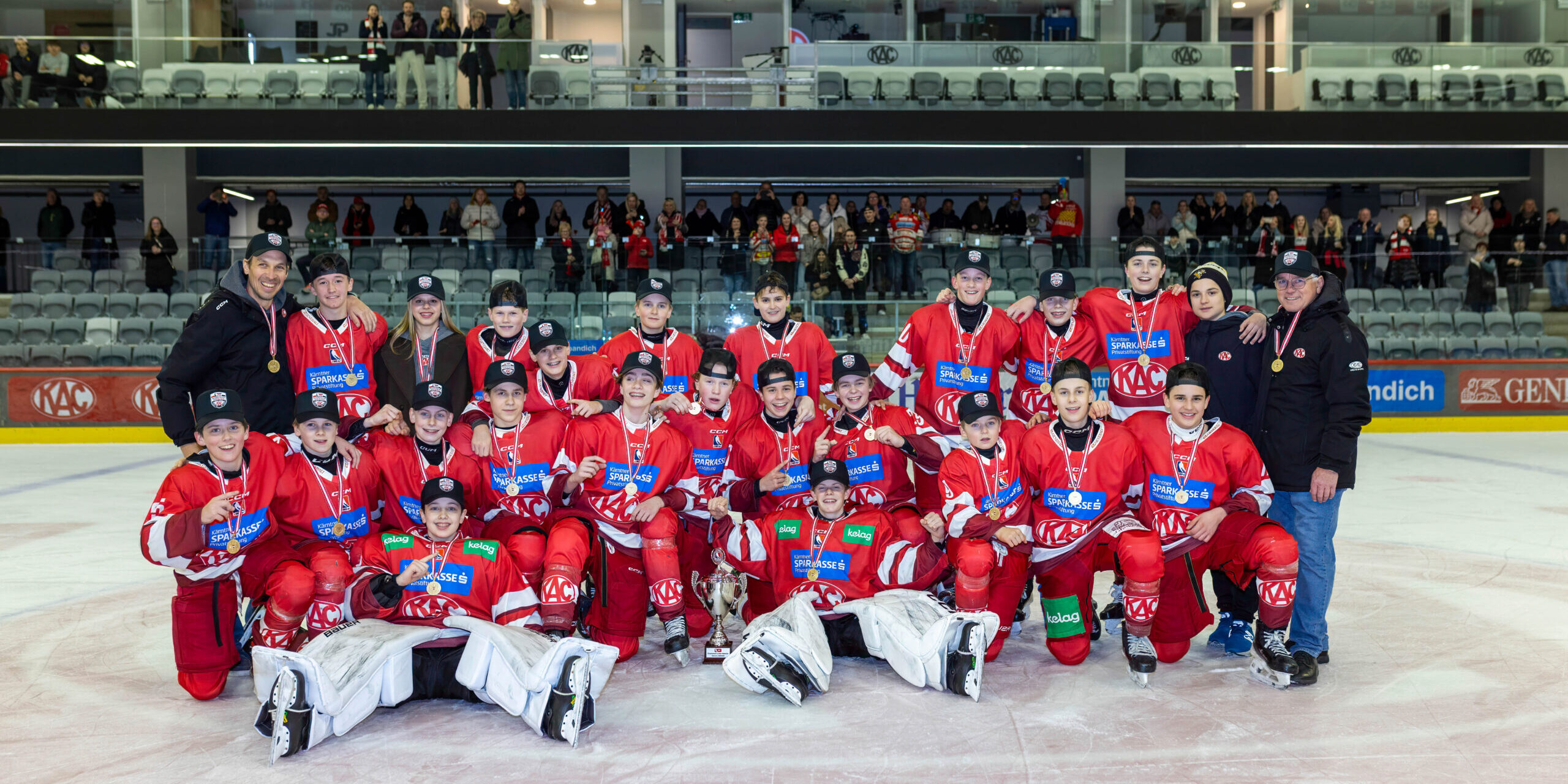 meister kac u15 feier-3 EC KAC U15 Meister 2026, Foto: DerHandler
