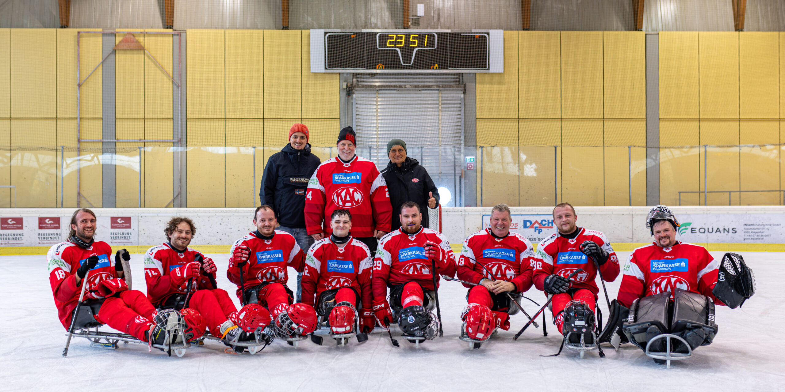 kac para eishockey vs suedtirol (72 von 74) Zwei intensive Heimspiele gegen die South Tyrol Eagles standen für das KAC Para Eishockey Team am Wochenende auf dem Programm.